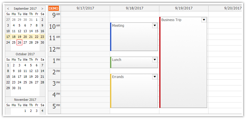 html5 javascript event calendar spring boot java
