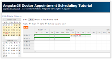 Tutorial: AngularJS Doctor Appointment Scheduling (PHP)