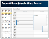 Tutorial: AngularJS Event Calendar - PHP, ASP.NET MVC 5 (Open-Source)