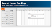 Annual Leave Booking Tutorial (ASP.NET, C#, VB, SQL Server)