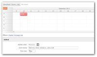 Online Scheduler Theme Designer Supports IE 10 Gradients and Duration Bars