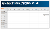 Tutorial: Scheduler Printing (ASP.NET, C#, VB.NET)