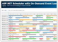 Tutorial: ASP.NET Scheduler with On-Demand AJAX Event Loading