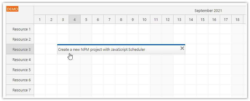 javascript scheduler npm webpack