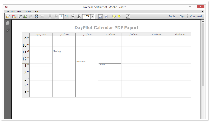 event calendar pdf acrobat