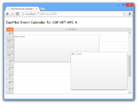 Event Calendar for ASP.NET MVC 4 Razor Tutorial (C#, VB.NET, SQL Server)