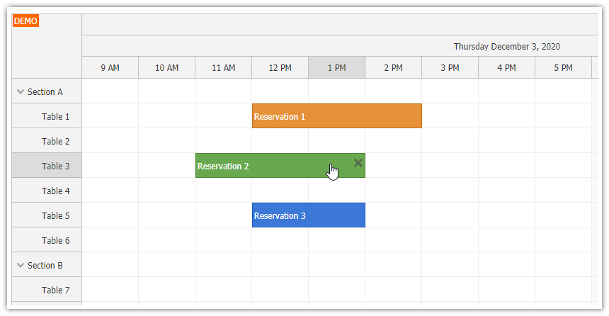 angular 11 scheduler quick start project