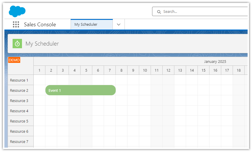 scheduler component in salesforce lwc