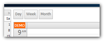 event calendar asp.net mvc toolbar