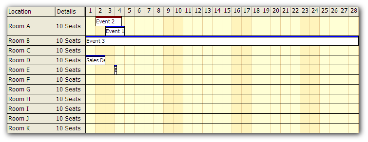 scheduler columns asp net open source