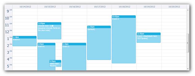 open source event calendar asp net mvc