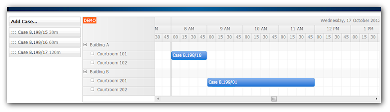 courtroom schedule reservations