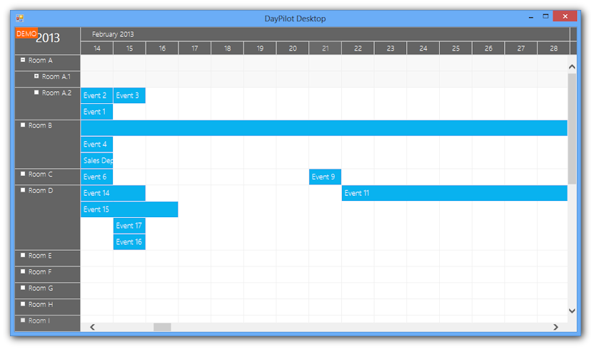 daypilot desktop